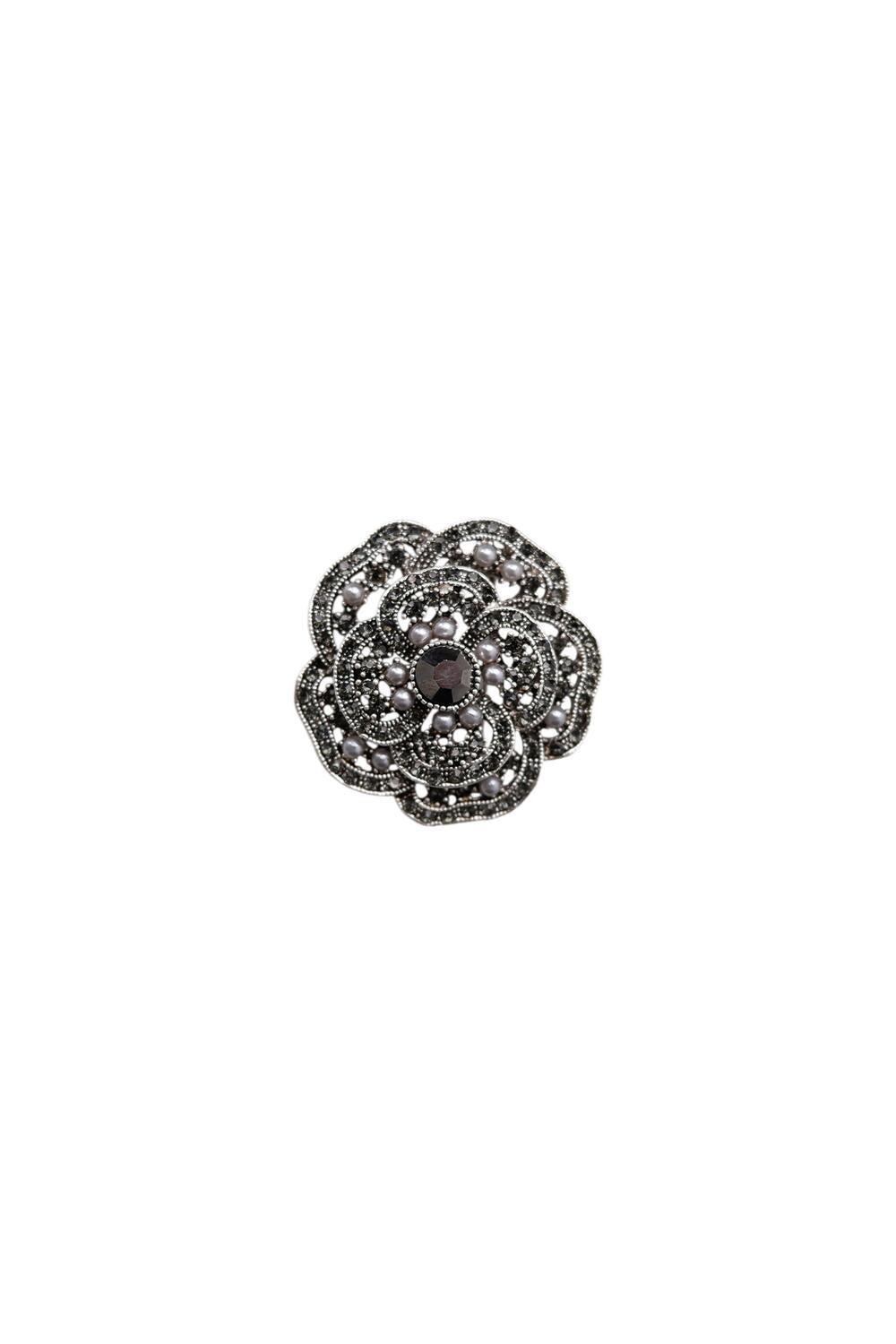 Victoria broche - søvfarvet